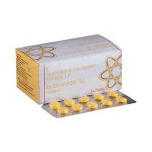 Quetigress 50 mg Tablet