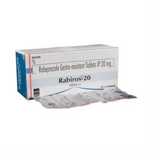 Rabiros 20 mg Tablet