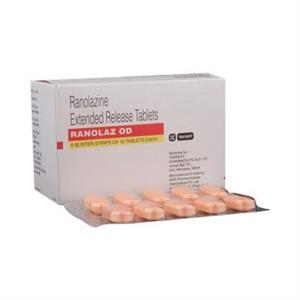 Ranolaz OD 1000 mg Tablet