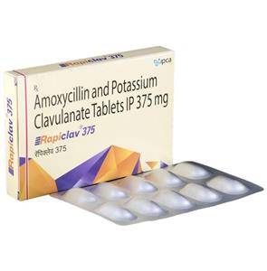 Rapiclav 375 Tablet