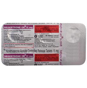 Regestrone CR 15 mg Tablet