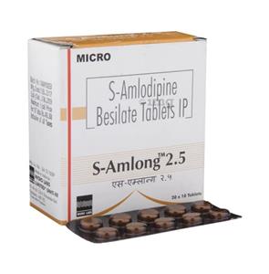 S Amlong 2.5 mg Tablet