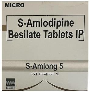 S Amlong 5 mg Tablet