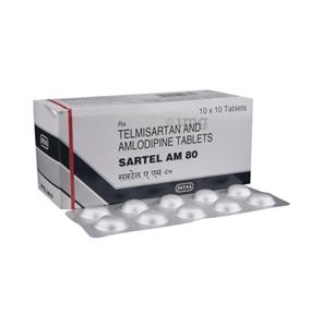Sartel AM 80 mg Tablet