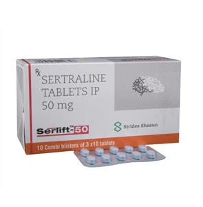 Serlift 50 mg Tablet