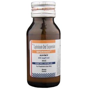 Sporidex 125 mg Dry Syrup