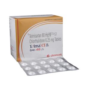 Telma CT 80/6.25 mg Tablet
