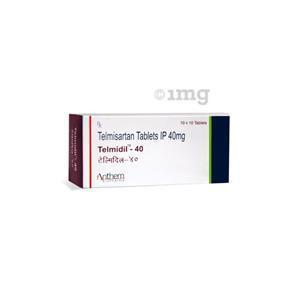 Telmidil 40 mg Tablet