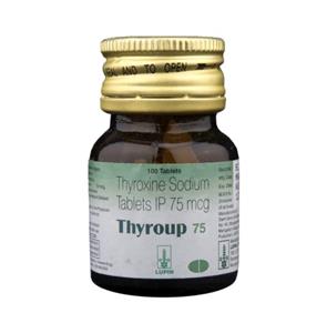 Thyroup 75 mg Tablet