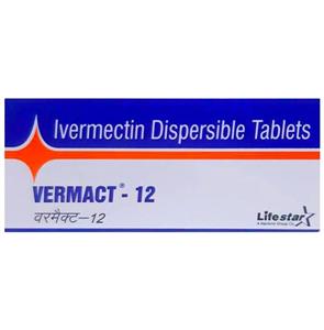 Vermact 12 mg Tablet