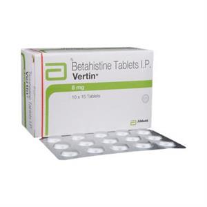 Vertin 8 mg Tablet