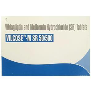 Vilcose M SR 50/500 mg Tablet