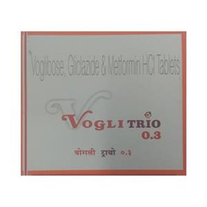 Vogli Trio 0.3 mg Tablet