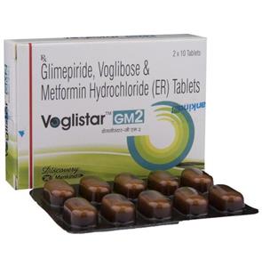 Voglistar gm 2 mg Tablet