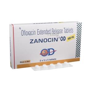 Zanocin OD 400 mg Tablet