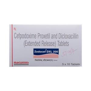 Zedocef DXL 200 mg Tablet