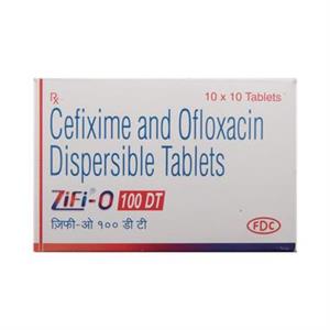 Zifi O 100 mg DT Tablet