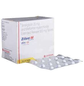 Ziten M 20/1000 mg Tablet