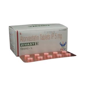 Zivast 5 mg Tablet