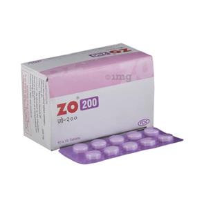ZO 200 mg Tablet