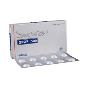 Zocef 500 mg Tablet
