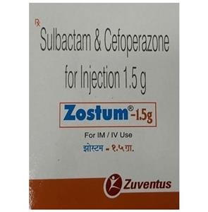 Zostum 1.5 gm Injection