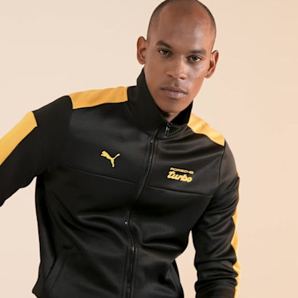 Porsche Legacy MT7 Men's Regular Fit Track Jacket | PUMA India