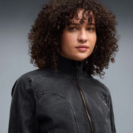 FUTURE.PUMA.ARCHIVE Women's Washed Twill Short Jacket | PUMA