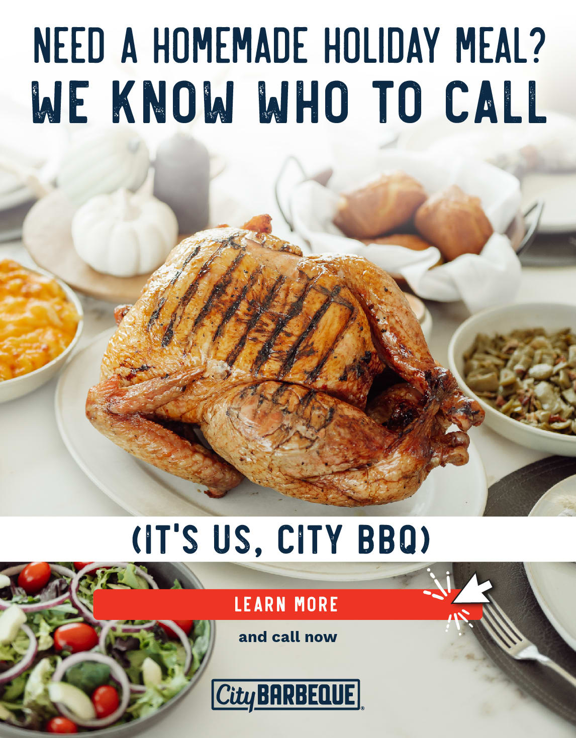 Reserve your holiday ham or traditional turkey NOW