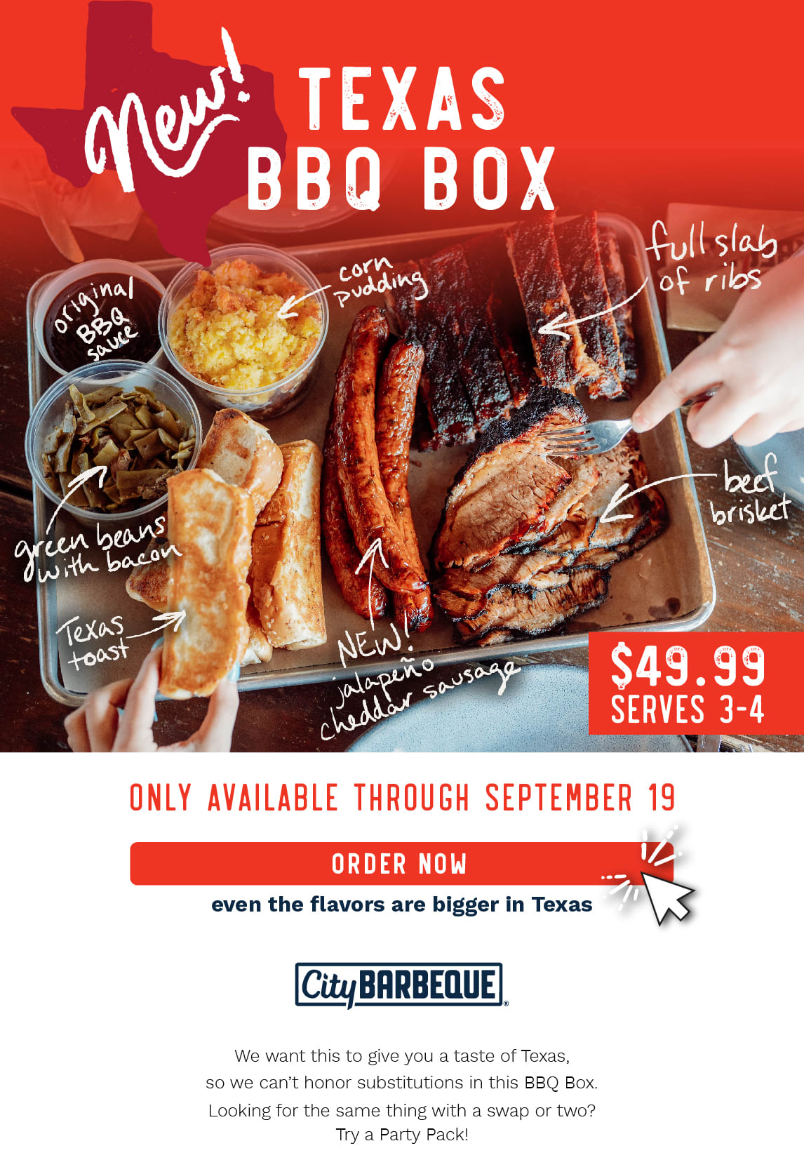 Send your taste buds to Texas with our NEW BBQ Box!