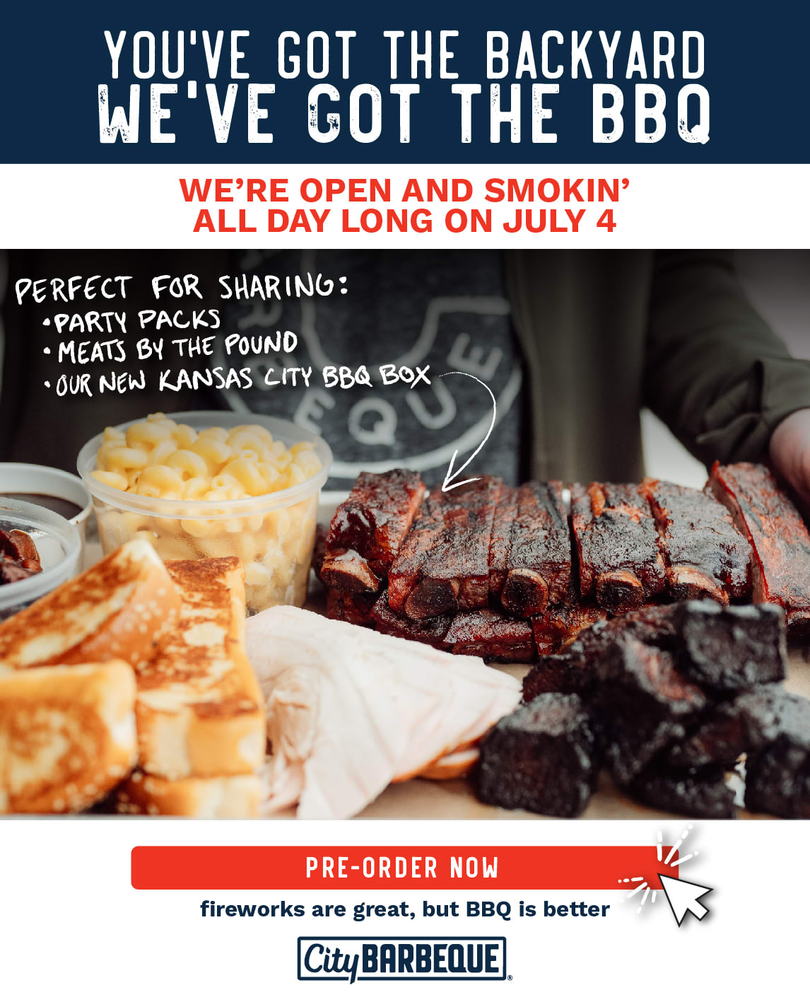 Pre-order today for July 4 weekend!
