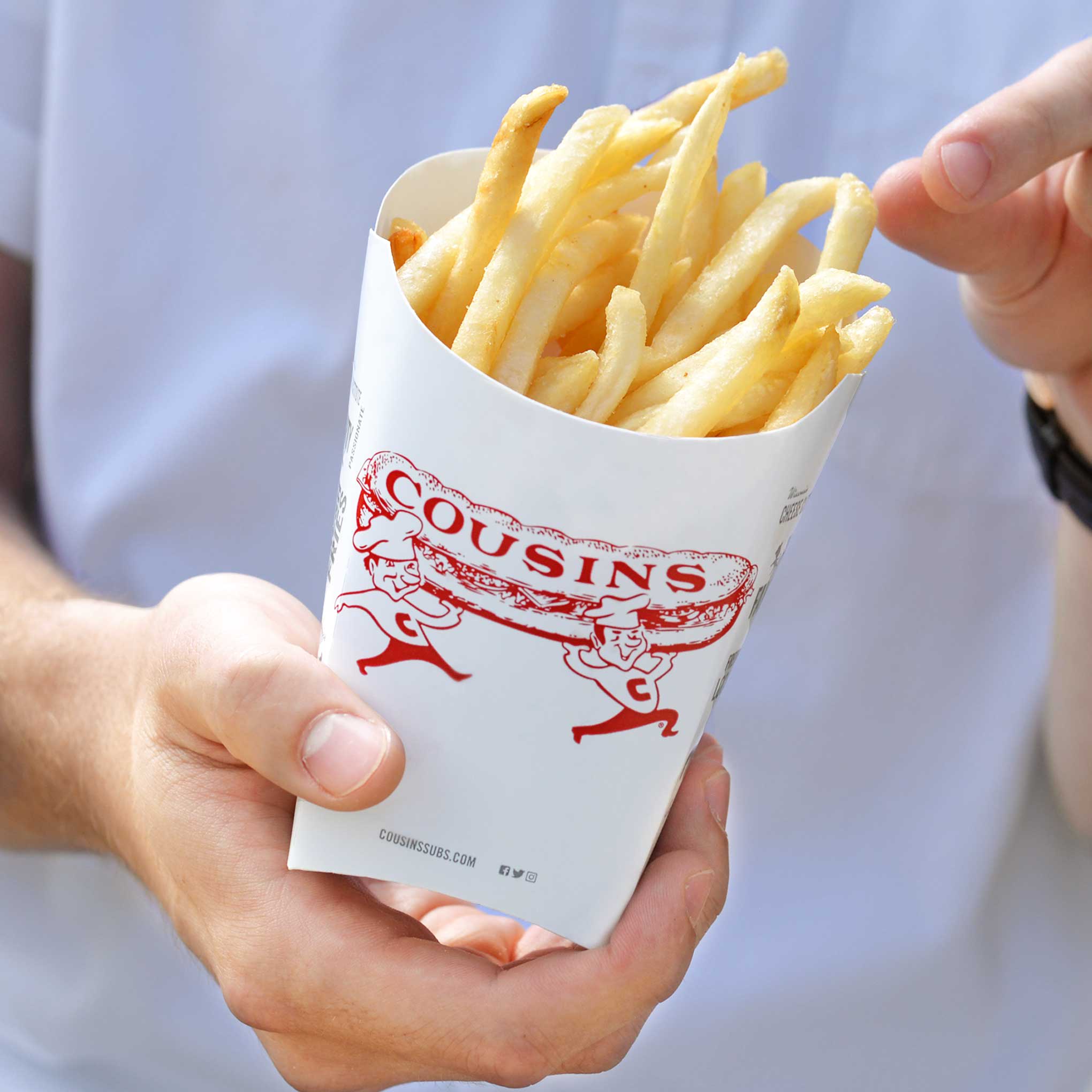 Happy FRYDay! 🍟 Cousins Subs