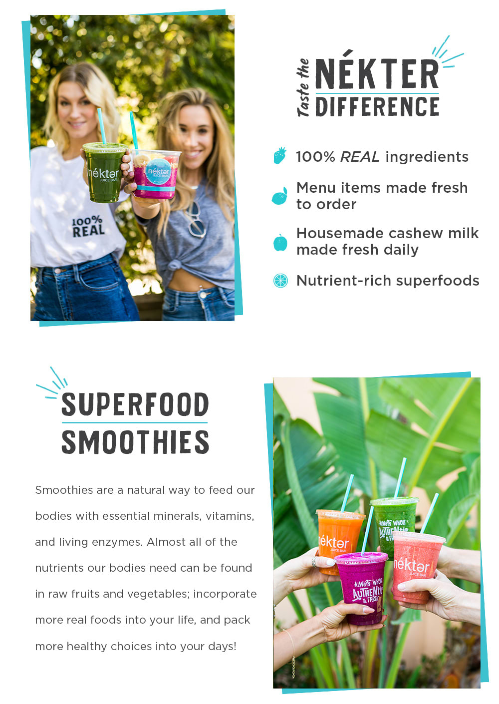 Sip on a Smoothie for just 6! Nekter Juice Bar