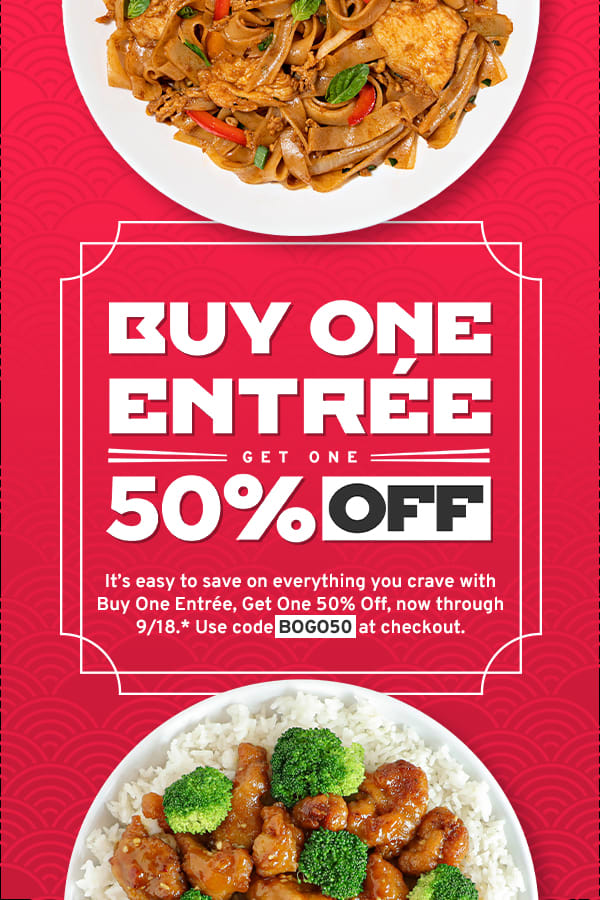 Pei Wei Coupons & Promo Codes - BOGO 50% Off Entrees ...