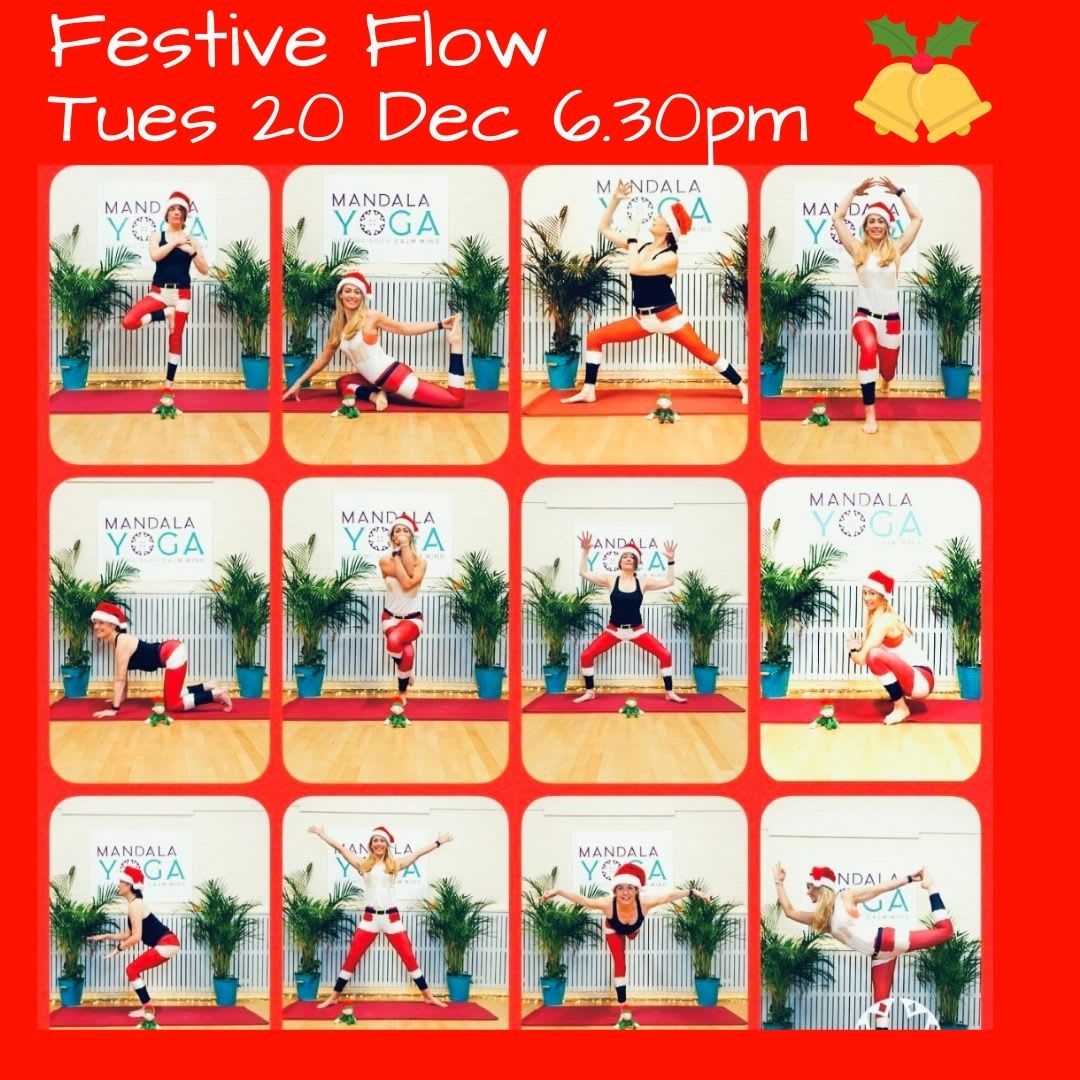 FESTIVE Flow �������� - Christmas 2022 - In Studio on Dec 20, 2022 - Mandala Yoga • Mandala Yoga