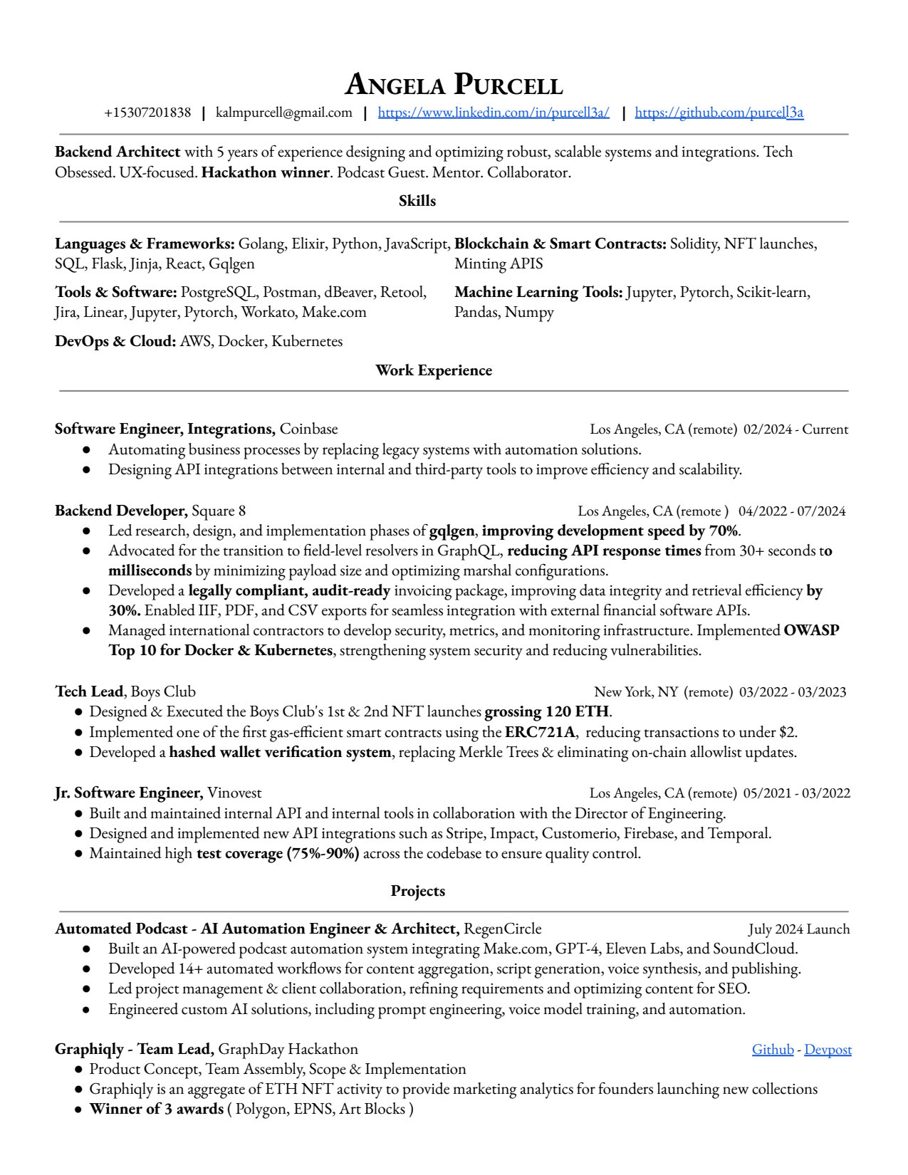 Resume