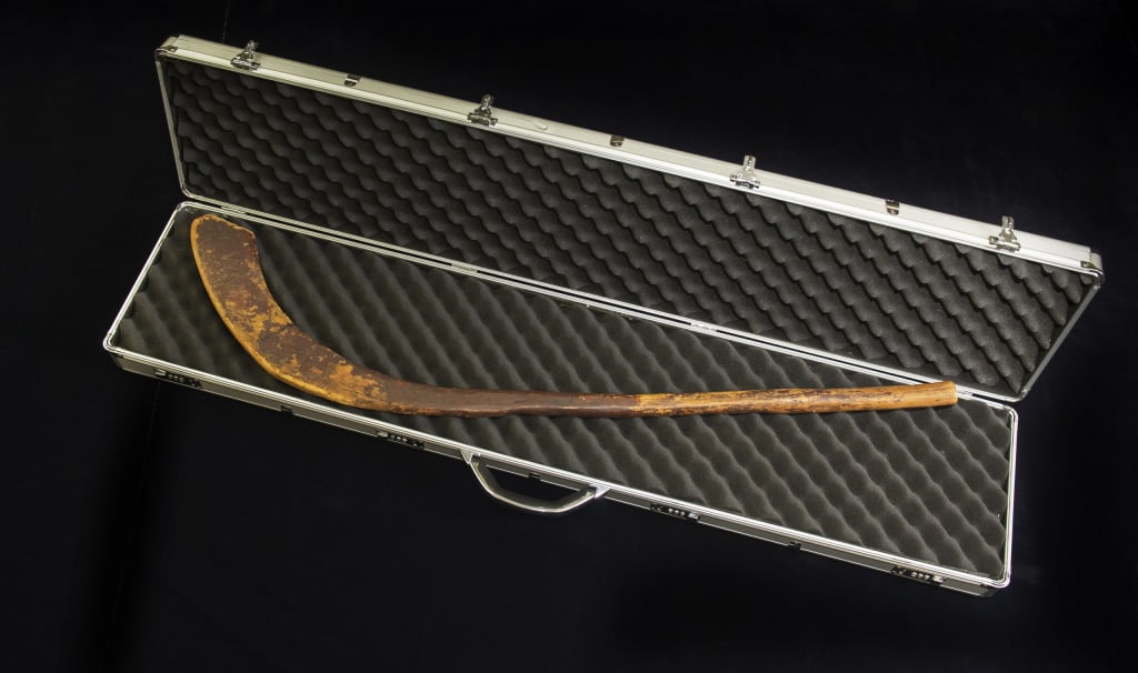 The Oldest Hockey Stick in the World