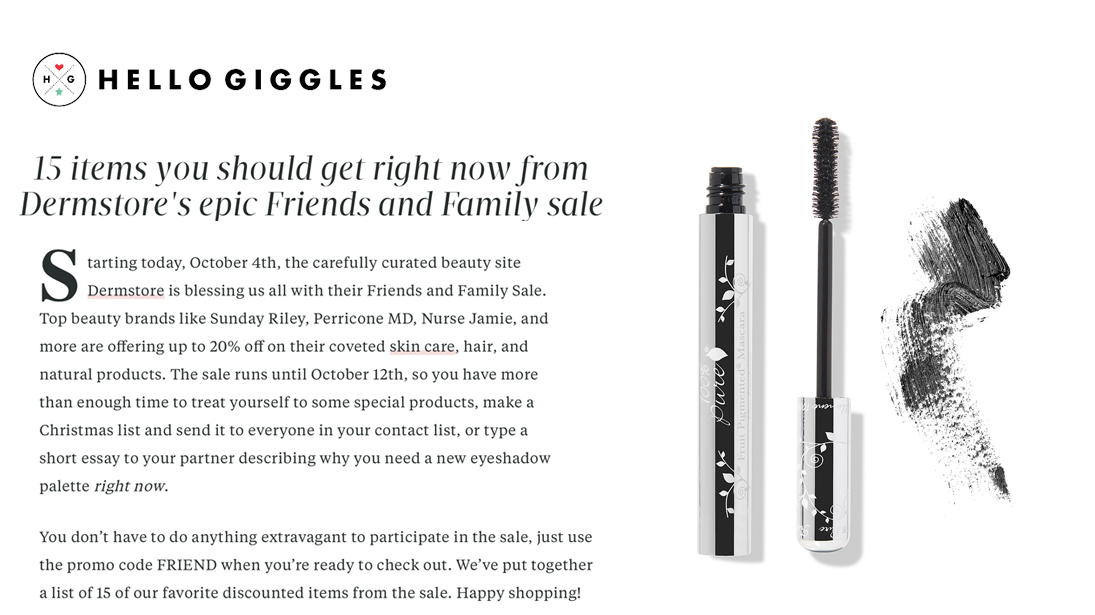 Press Release: HelloGiggles