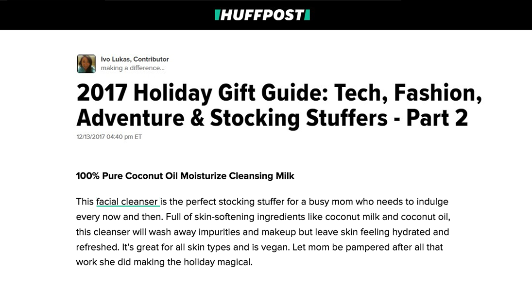 Press Release: HuffPost