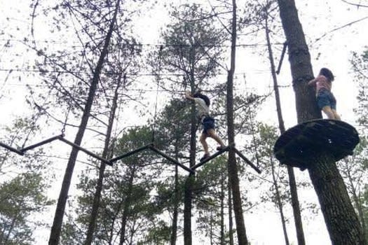 Bandung Tree Top Adventure Park Cikole Lembang ...