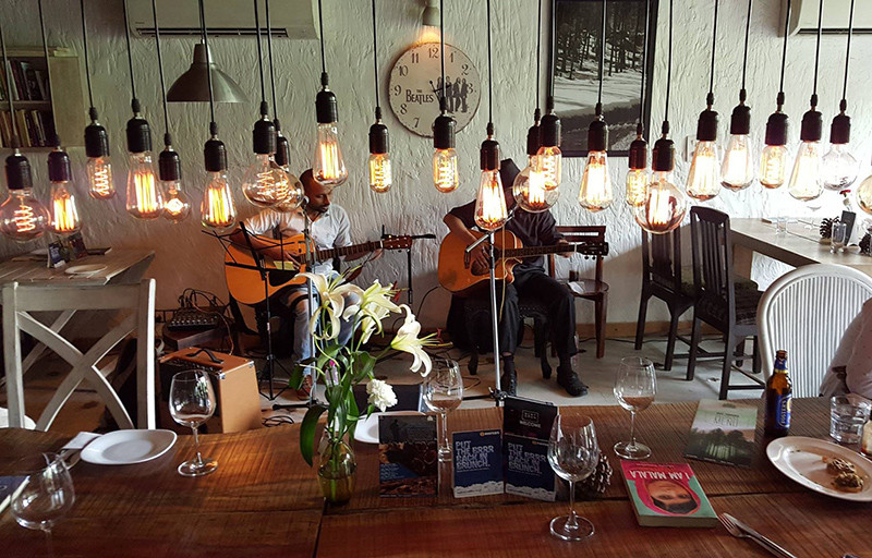 Image result for music and mountains hillside cafe delhi