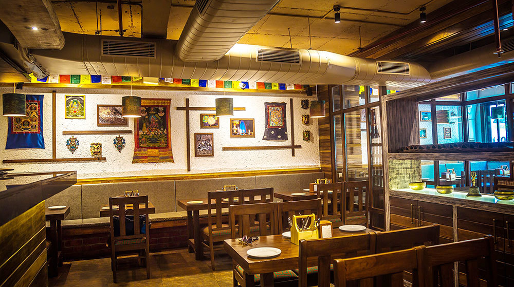 Yeti - The Himalayan Kitchen, Hauz Khas Village for true Himalayan Flavors –