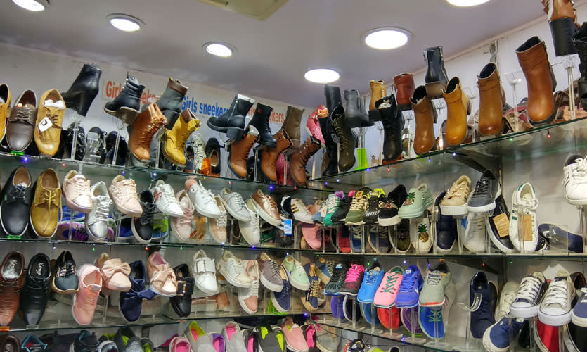 boots in sarojini nagar market