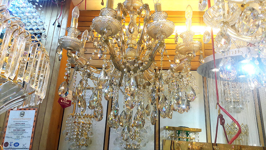 crystal lights bhagirath palace