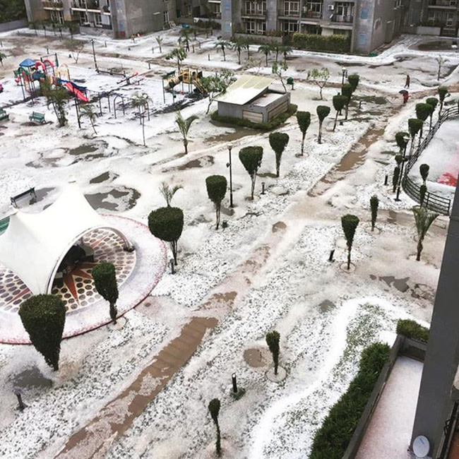 11 Insanely Snowy Hailstorm Pictures That Gave Us Manali Feels Right