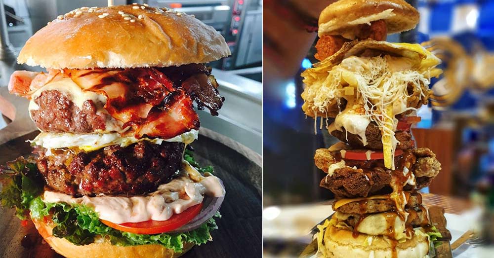 5 Places Where You Can Devour Humongous Loaded Burgers