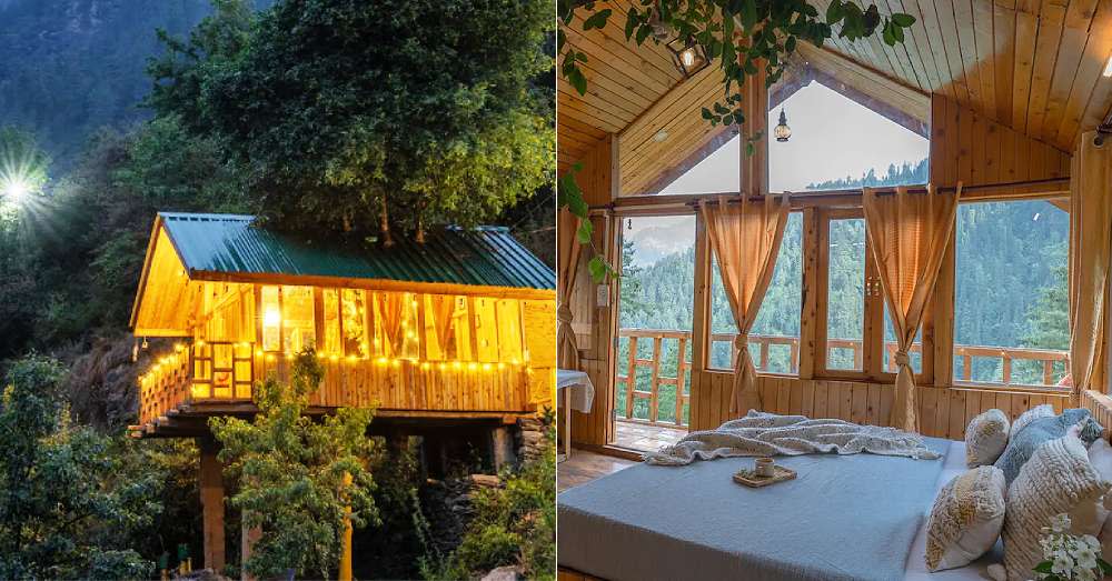 Book This Tree House In Jibhi, Himachal Pradesh For Vacay | So Delhi