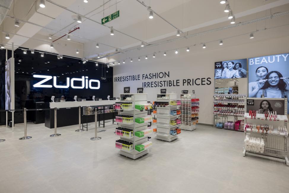 Zudio fashion store in a modern mall