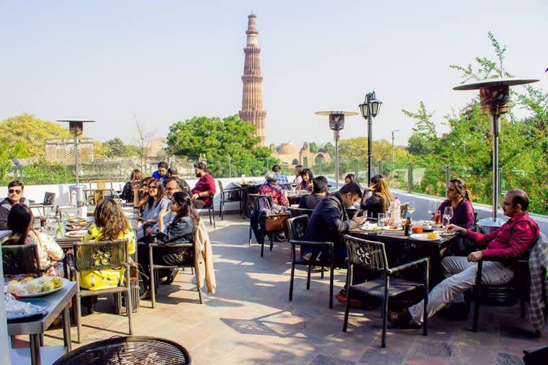 9 Best Outdoor Restaurants In Delhi NCR So Delhi