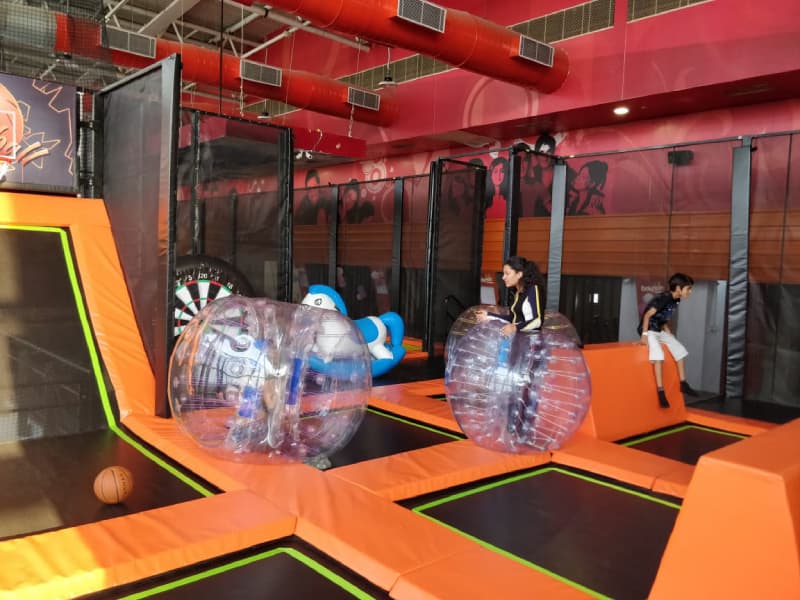 Jump To Glory This Indoor Trampoline Park So Delhi